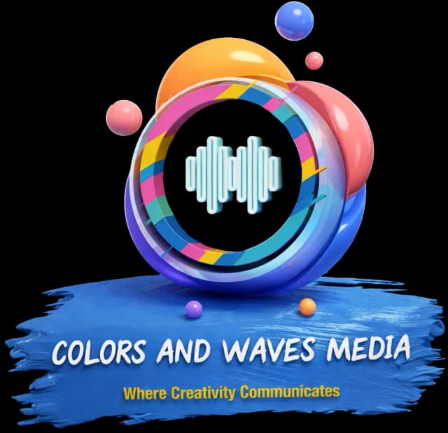 Colors And Waves Media Logo